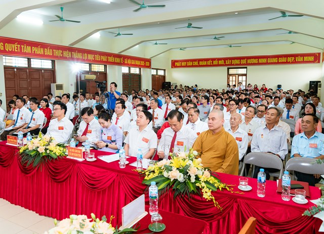 Đại hội đại biểu Đảng bộ xã Ninh Giang lần thứ I, nhiệm kỳ 2025 – 2030 - Ảnh 10