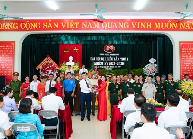 Đại hội đại biểu Đảng bộ xã Ninh Giang lần thứ I, nhiệm kỳ 2025 – 2030 - Ảnh 12