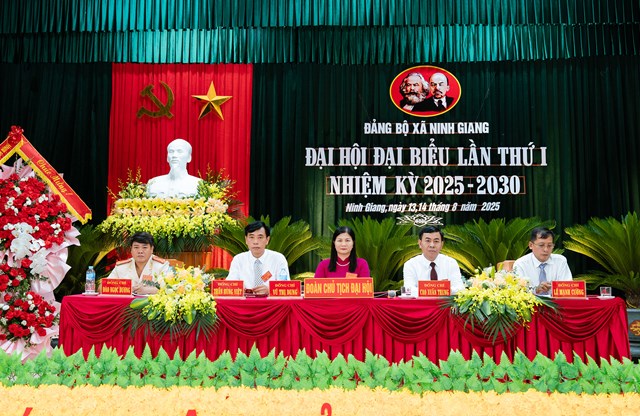Đại hội đại biểu Đảng bộ xã Ninh Giang lần thứ I, nhiệm kỳ 2025 – 2030 - Ảnh 14