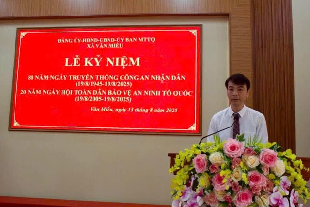 Ph&#250; Thọ: X&#227; Văn Miếu kỷ niệm 80 năm Ng&#224;y truyền thống C&#244;ng an nh&#226;n d&#226;n - Ảnh 4