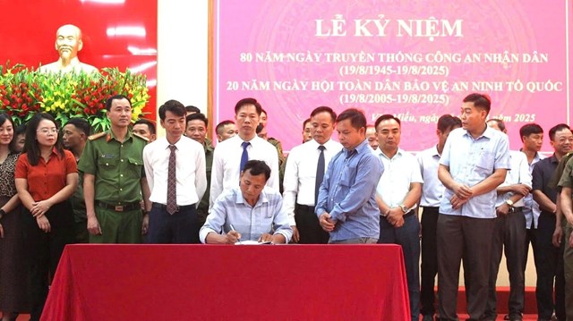 Ph&#250; Thọ: X&#227; Văn Miếu kỷ niệm 80 năm Ng&#224;y truyền thống C&#244;ng an nh&#226;n d&#226;n - Ảnh 6