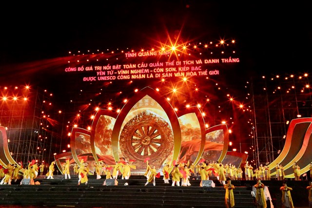 UNESCO ghi danh Quần thể di sản Y&ecirc;n Tử - Vĩnh Nghi&ecirc;m - C&ocirc;n Sơn, Kiếp Bạc l&agrave; Di sản văn ho&aacute; thế giới.