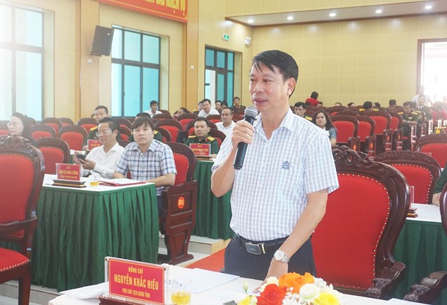 Phó Chủ tịch UBND tỉnh Phú Thọ Nguyễn Khắc Hiếu phát biểu chỉ đạo tại buổi tổng duyệt