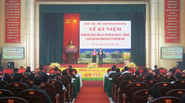 Quang cảnh buổi tổng duyệt