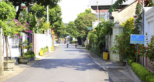 Những tuyến đường s&aacute;ng - xanh - sạch - đẹp ở x&atilde; Ti&ecirc;n Lữ