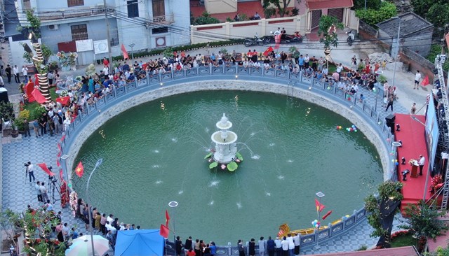 Phường An Dương khánh thành Giếng làng và 5 ông Chó đá: giữ hồn quê, gìn vàng tín ngưỡng - Ảnh 5