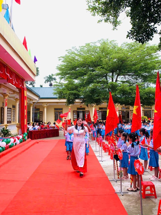 Trường Tiểu Học Châu Phong, xã Hùng Chân