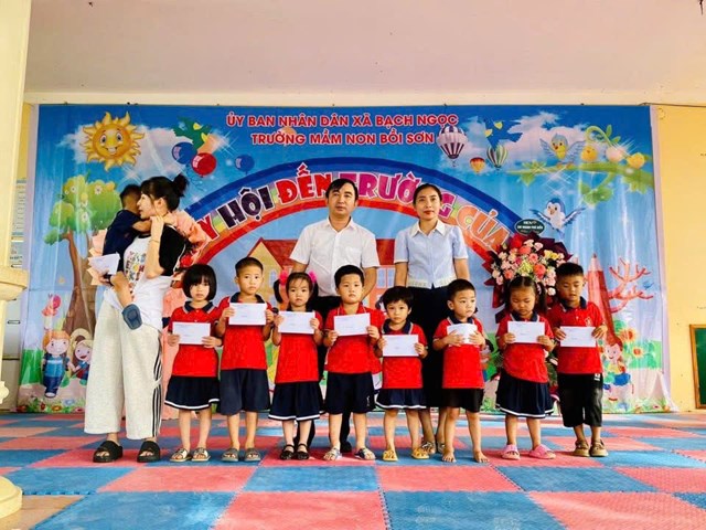 Trường Mầm non Bồi Sơn xã Bạch Ngọc