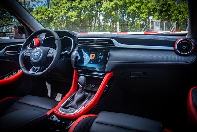 Nội thất tiện nghi trên MG ZS