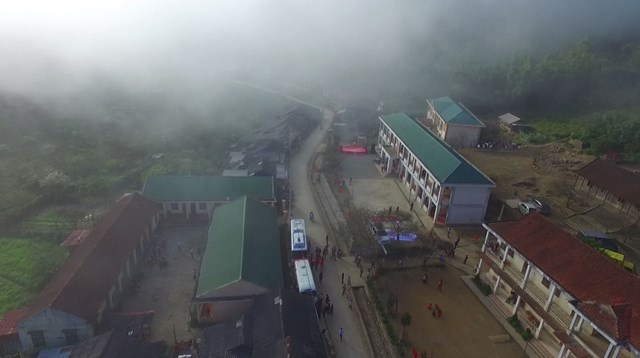 Mường Lống biên giới Việt Lào (Ảnh Quốc Khánh)