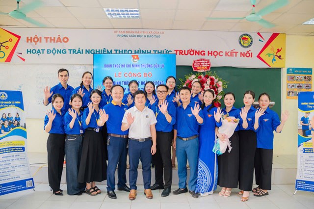 Nghệ An: Trường Trung cấp Nguyễn Tất Thành công bố quyết định thành lập Đoàn trường - Ảnh 4