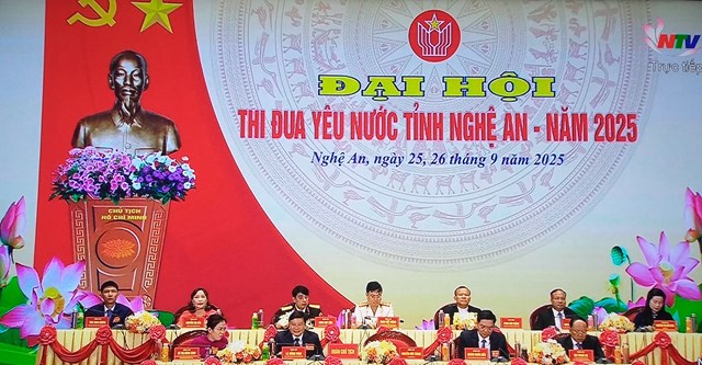 Nghệ An Long trọng tổ chức Đại hội thi đua y&#234;u nước năm 2025 v&#224; đ&#243;n nhận Bằng khen của Thủ tướng Ch&#237;nh phủ - Ảnh 1