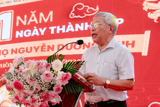 Ông Nguyễn Văn Kiệm – Chủ tịch Trung ương Hội đồng họ Nguyễn Việt Nam