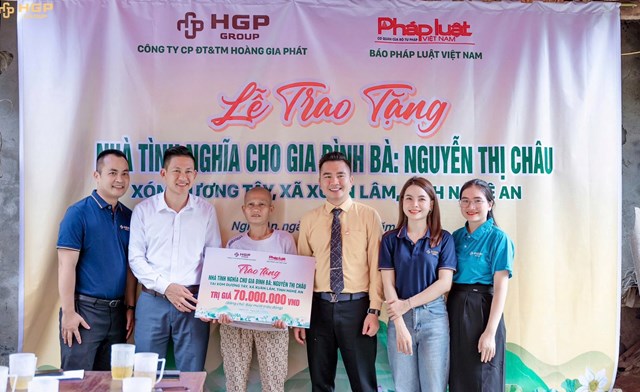 Hỗ trợ làm nhà tình nghĩa cho người có hoàn cảnh khó khăn ở Nghệ An