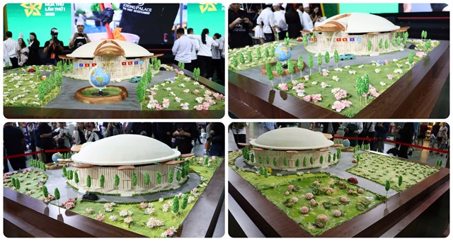 To&agrave;n cảnh M&ocirc; h&igrave;nh Trung t&acirc;m Hội chợ Triển l&atilde;m Việt Nam (VEC) (Ảnh: VietKings)