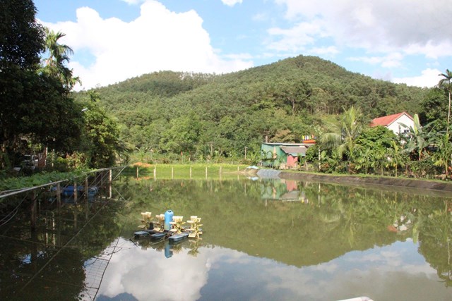&Ocirc;ng Thức c&ograve;n cải tạo hồ thi&ecirc;n nhi&ecirc;n được bao quanh bởi c&acirc;y xanh v&agrave; hoa l&aacute;, m&ocirc;i trường thanh sạch, hoang sơ