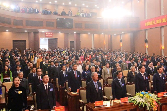 Đại biểu dự Đại hội.