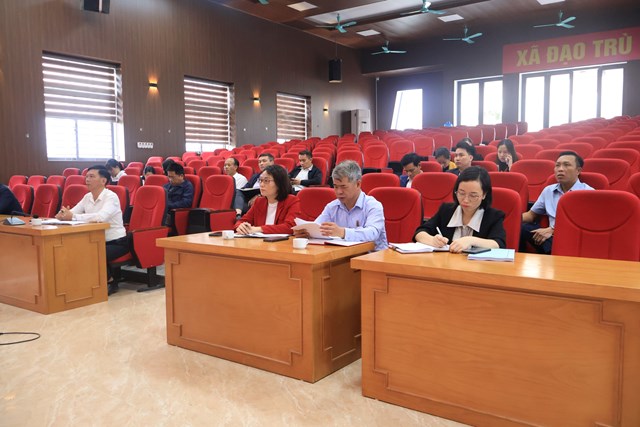 Đảng ủy xã Đạo Trù: Nêu cao tinh thần tự học, đáp ứng yêu cầu trong tình hình mới - Ảnh 5