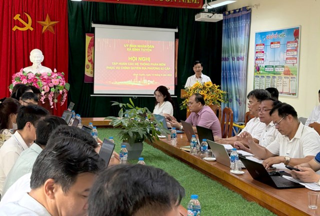 Xã Bình Tuyền chú trọng đẩy mạnh công tác cải cách hành chính - Ảnh 1