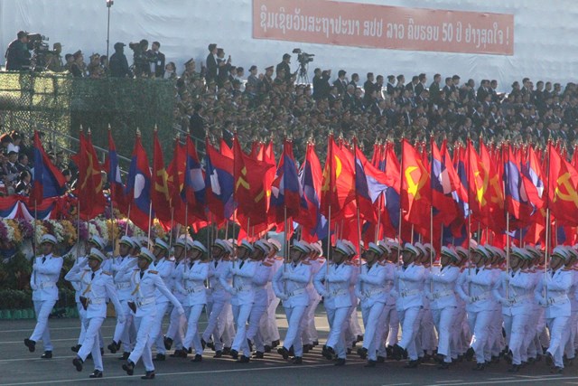 Trọng thể Lễ kỷ niệm 50 năm Quốc khánh CHDCND Lào (2/12/1975 – 2/12/2025) - Ảnh: Quốc Khánh