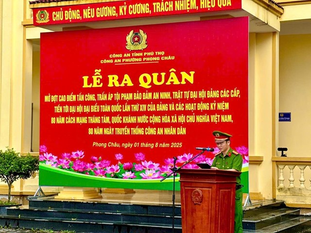 Phú Thọ: đảm bảo an ninh trật tự - xây dựng kỷ cương sau sáp nhập - Ảnh 3