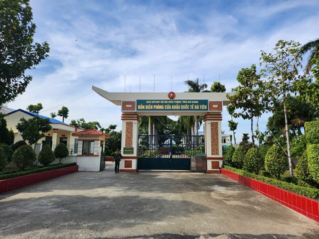 Đồn Bi&ecirc;n ph&ograve;ng cửa khẩu Quốc tế H&agrave; Ti&ecirc;n, Bộ đội Bi&ecirc;n ph&ograve;ng tỉnh An Giang.