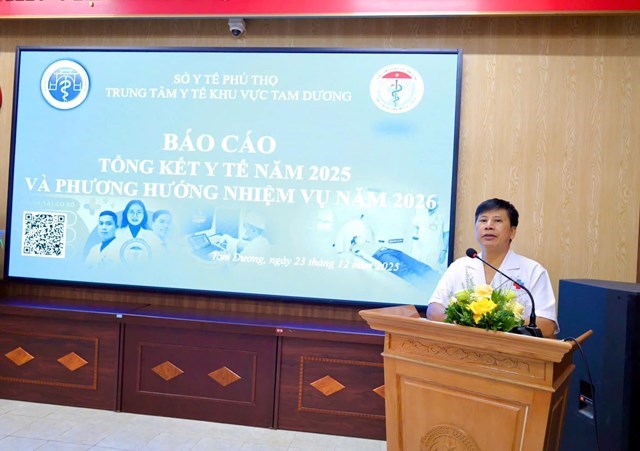 Trung tâm Y tế khu vực Tam Dương: Nâng tầm chất lượng chăm sóc sức khỏe nhân dân  - Ảnh 1