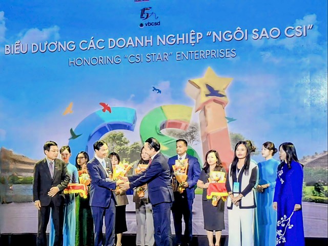Bảo Việt nhận giải thưởng Ngôi sao CSI 2025.