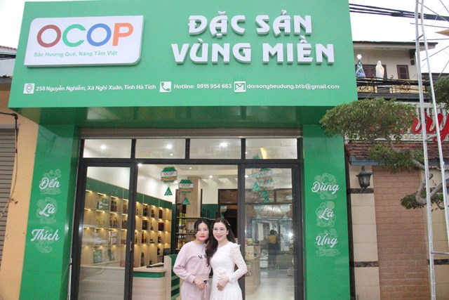 Trung t&acirc;m giới thiệu sản phẩm OCOP v&ugrave;ng miền tọa lạc tại 258 Nguyễn Nghiễm, x&atilde; Nghi Xu&acirc;n, H&agrave; Tĩnh.