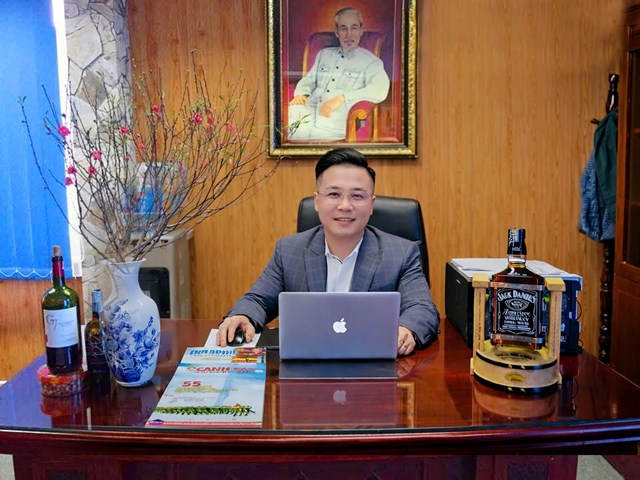 Ông Bùi Văn Quang - Tổng Giám đốc Công ty TNHH Thương mại Phát triển Quang Minh 