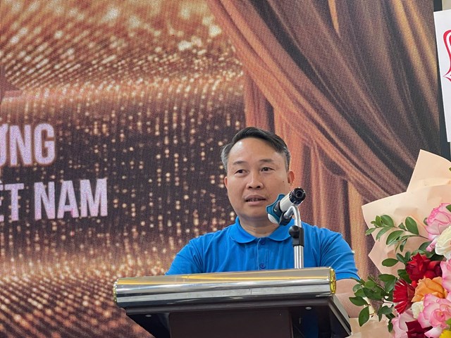 Đồng chí Lên Văn Long phát biểu tổng kết, đánh giá kết quả hoạt động của Diễn đàn Tin tức Giao thông Hải Phòng.