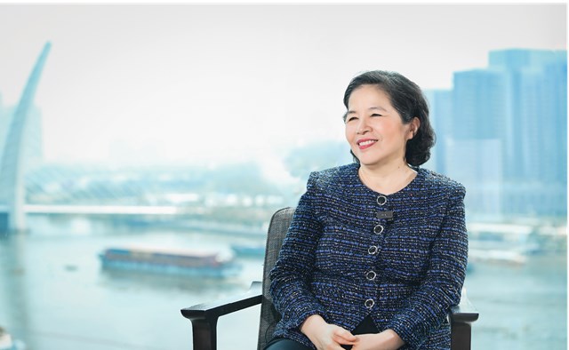 Tổng Giám đốc Vinamilk Mai Kiều Liên – “nữ tướng” đã đưa Việt Nam góp mặt trong danh sách các ông lớn của ngành sữa toàn cầu. Ảnh: Vi Nam  