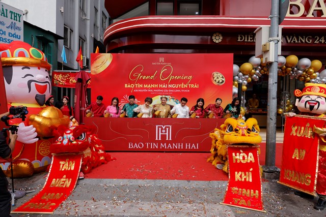 Khai trương cửa hàng lớn nhất của Bảo Tín Mạnh Hải tại TP.HCM: Định chuẩn trải nghiệm vàng 24K giữa lòng Quận 1 - Ảnh 1