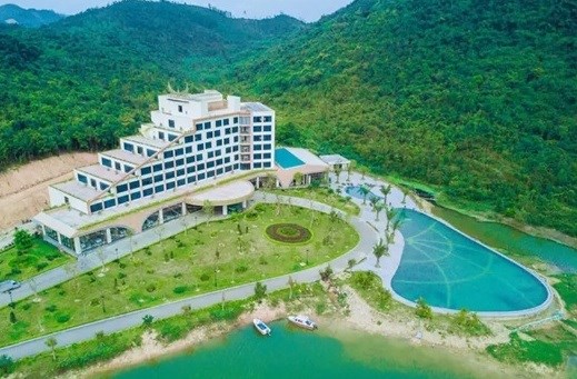 Toàn cảnh khu du lịch sinh thái Diễn Lâm