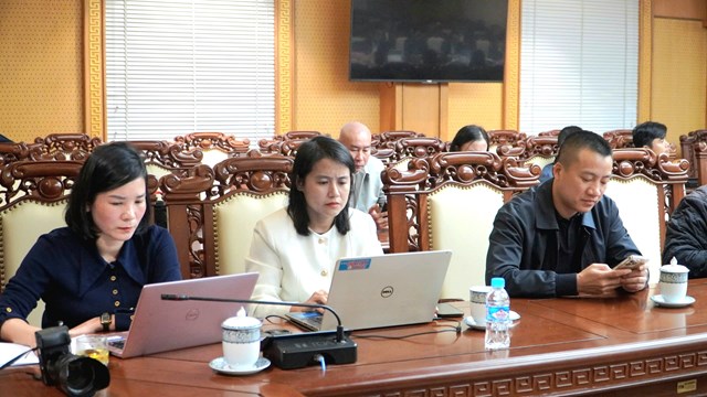 Các cơ quan báo chí trao đổi, làm rõ nhiều nội dung liên quan đến công tác tổ chức bầu cử tại Hà Tĩnh.