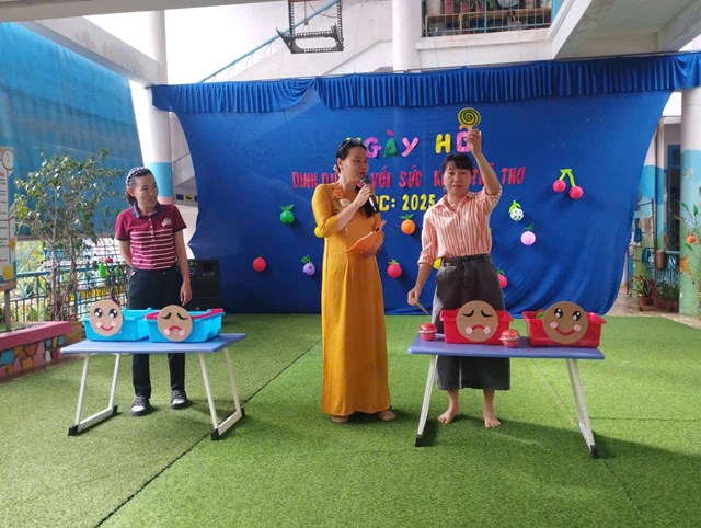 Ngày hội “Dinh dưỡng với sức khỏe trẻ thơ” - Ảnh 1