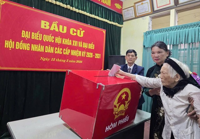 Ngày hội non sông rộn ràng khắp mọi miền tỉnh Nghệ An - Ảnh 6