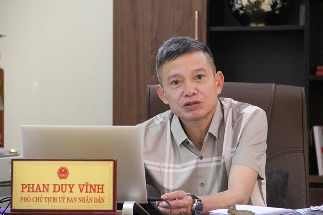 &Ocirc;ng Phan Duy Vĩnh, Ph&oacute; chủ tịch UBND x&atilde; Nghi Xu&acirc;n, H&agrave; Tĩnh