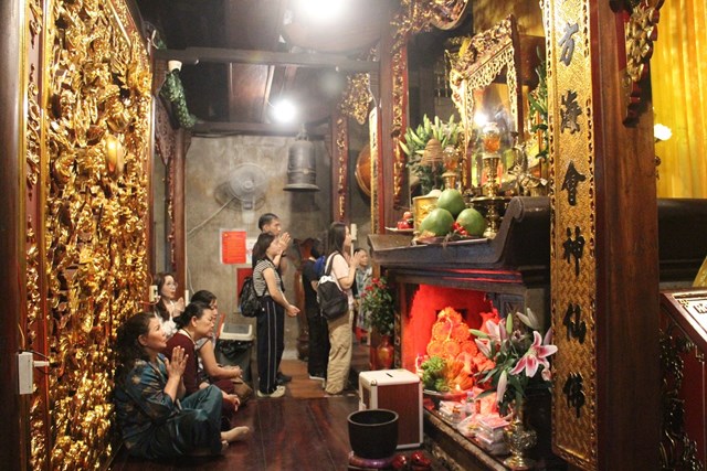 Dấu ấn văn hóa tâm linh từ lễ giỗ Thánh Mẫu Liễu Hạnh tại Đền Chợ Củi - Ảnh 6