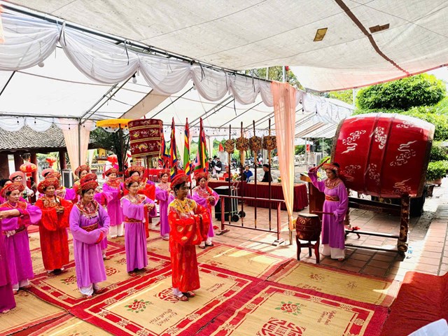 Lễ hội truyền thống làng Hội Phụ: Linh thiêng, hướng về cội nguồn