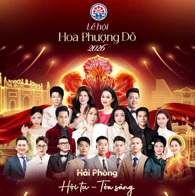 C&aacute;c nghệ sĩ Mỹ T&acirc;m, Phạm Thu H&agrave;, Dương Ho&agrave;ng Yến sẽ g&oacute;p mặt trong đ&ecirc;m khai mạc Lễ hội Hoa Phượng Đỏ &ndash; Hải Ph&ograve;ng 2026, hứa hẹn mang đến kh&ocirc;ng gian nghệ thuật đặc sắc. (Ảnh: Ban tổ chức)