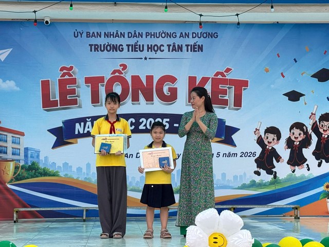 Học sinh Trường Tiểu học Tân Tiến – gương mặt tiêu biểu đạt thành tích xuất sắc môn Toán TiMO vòng quốc tế tổ chức tại Thái Lan