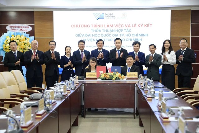 Viện Pasteur và Đại học Quốc gia TP.HCM hợp lực phát triển khoa học sức khỏe vì cộng đồng - Ảnh 2