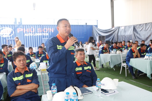 Phú Sơn Auto Logistics: Tổ chức chương trình đào tạo lái xe, tập huấn phòng cháy chữa cháy - Ảnh 9