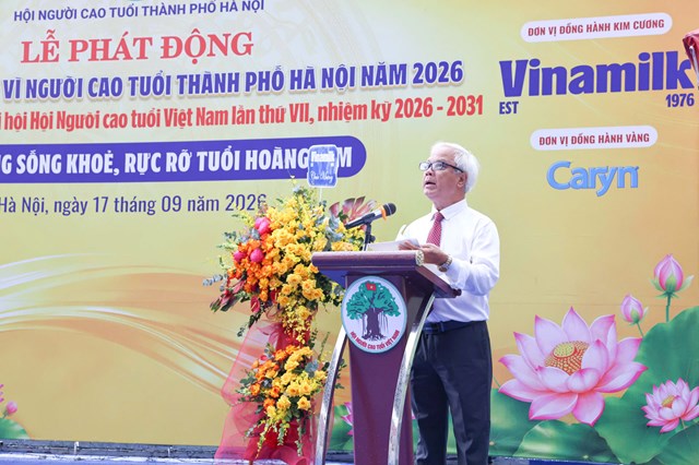 Hơn 2.000 người cao tuổi đồng diễn dân vũ chủ động sống khỏe, rực rỡ tuổi hoàng kim - Ảnh 11