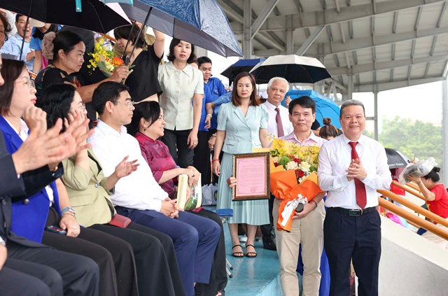 Hơn 2.000 người cao tuổi đồng diễn dân vũ chủ động sống khỏe, rực rỡ tuổi hoàng kim - Ảnh 16